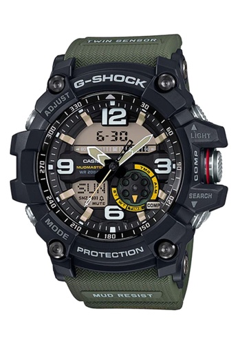 Buy Casio Casio G Shock Mudmaster Black And Green Resin Watch 2020 Online Zalora Singapore