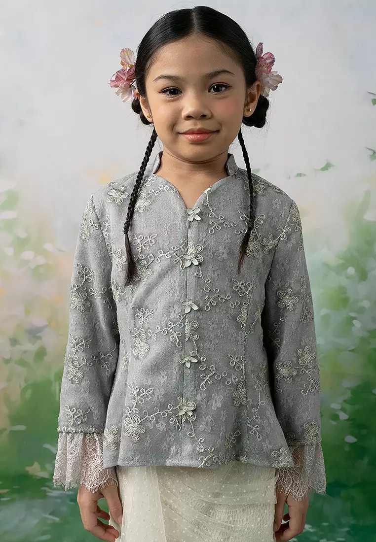 Lily Embroidered Kebaya Top