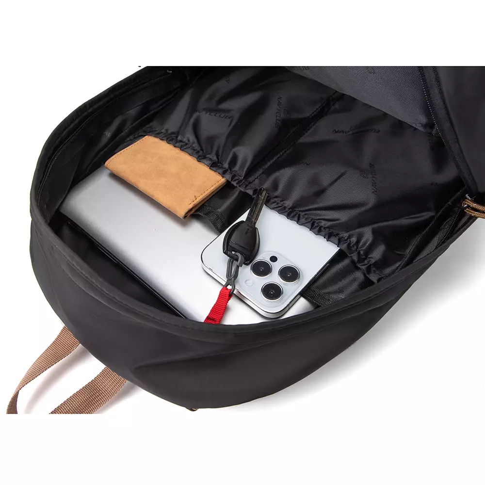 Navy Club Tas Ransel Kasual FIHB - Backpack Daypack Laptop Up to 14 Inch Tas Pria Wanita