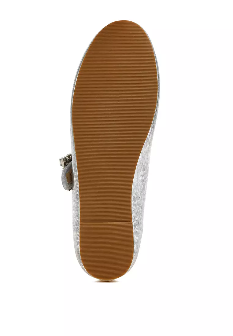 Bros Sandal Mary Jane Warna Perak