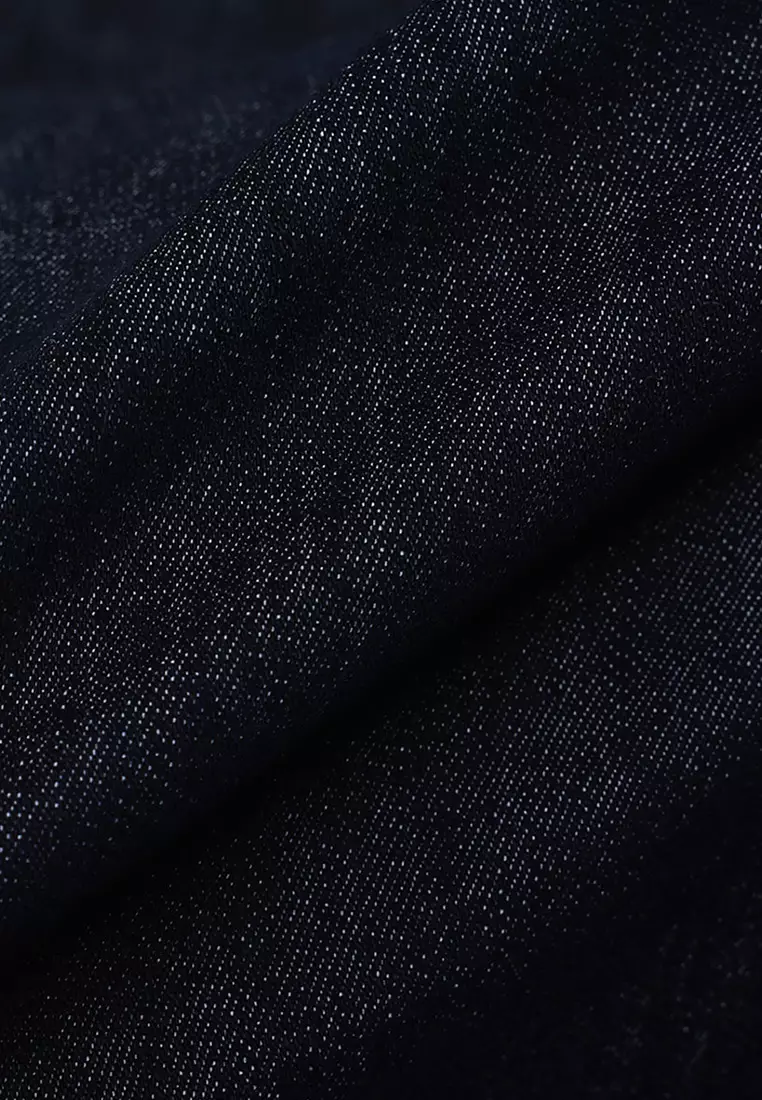 802 Slim Fit Twill Stretched Jeans DARK NAVY Celana Denim Pria