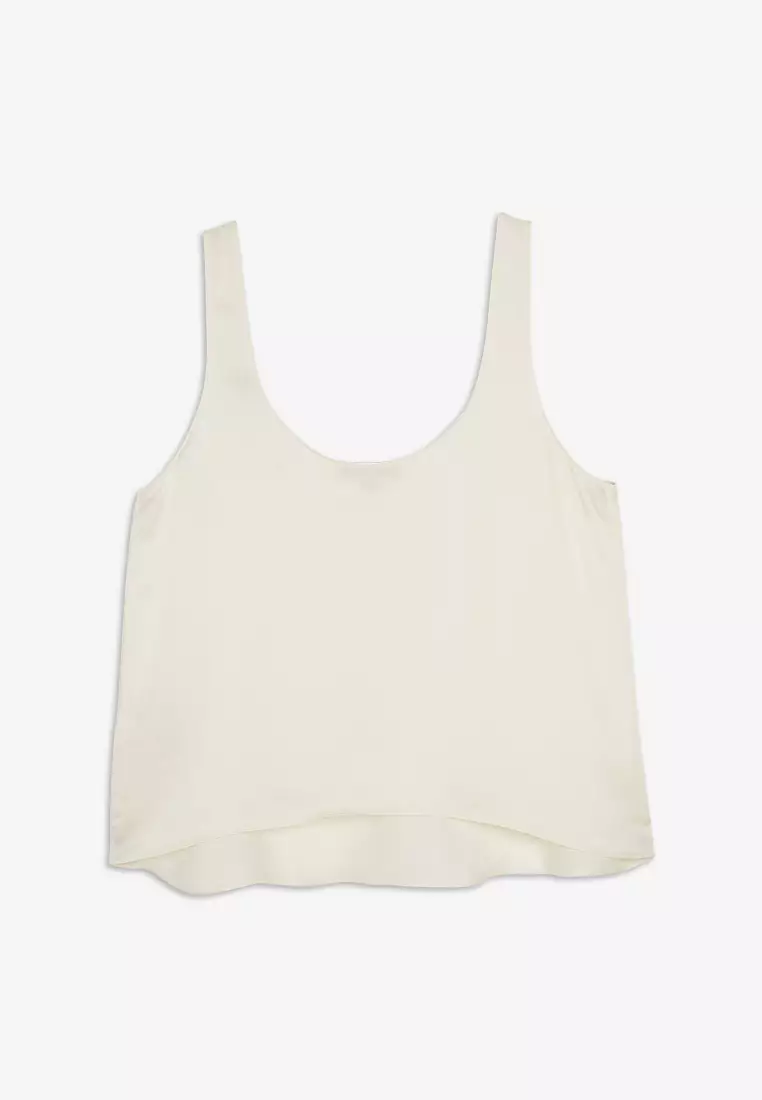 Silk Vest Tops  Banana Republic