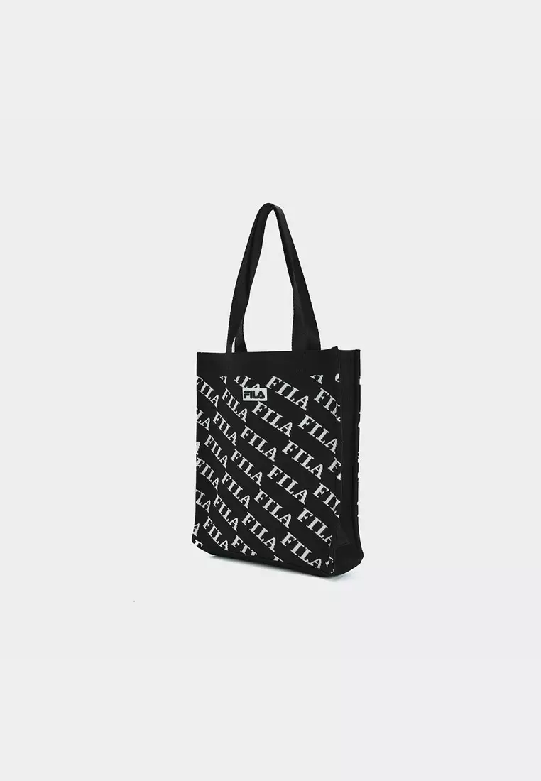 Fila tote bag black hot sale