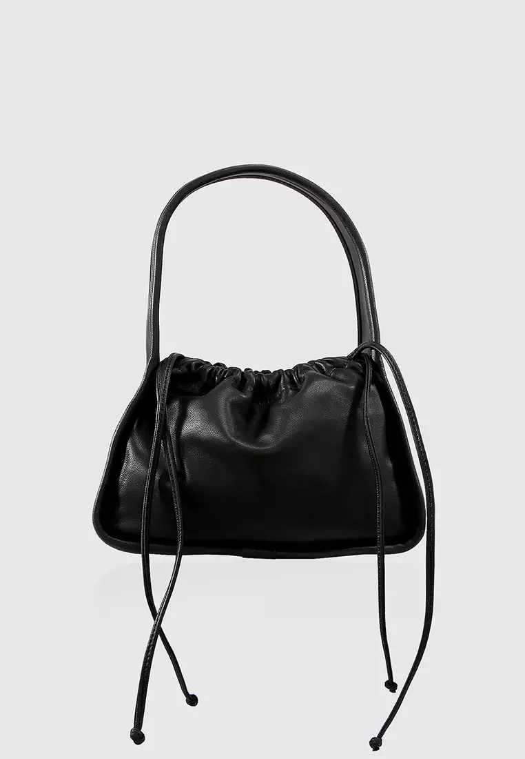 Next black best sale leather handbags