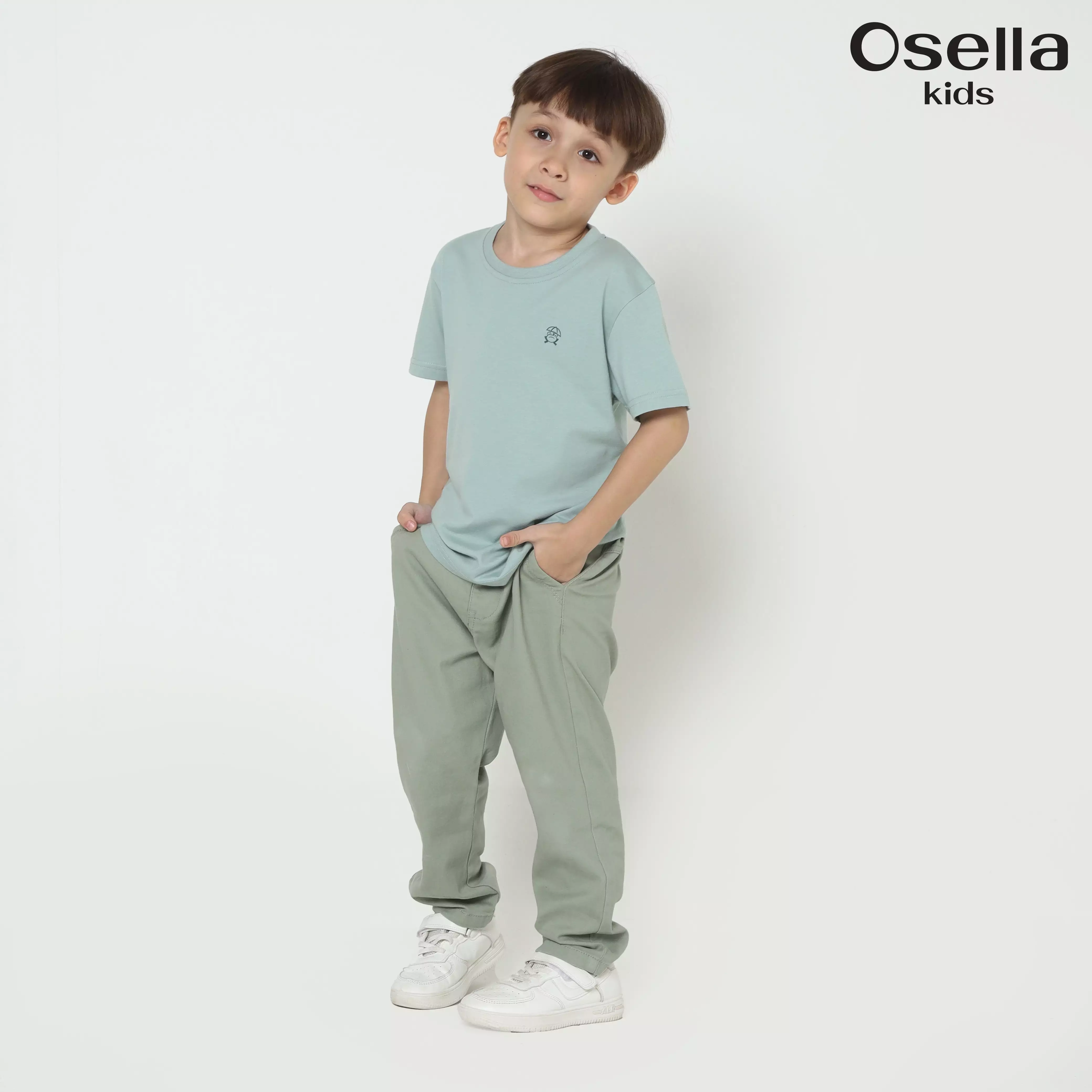 Osella Kids Basic Regular T-Shirt 3272500219 | Kaos Lengan Pendek Anak Laki-Laki