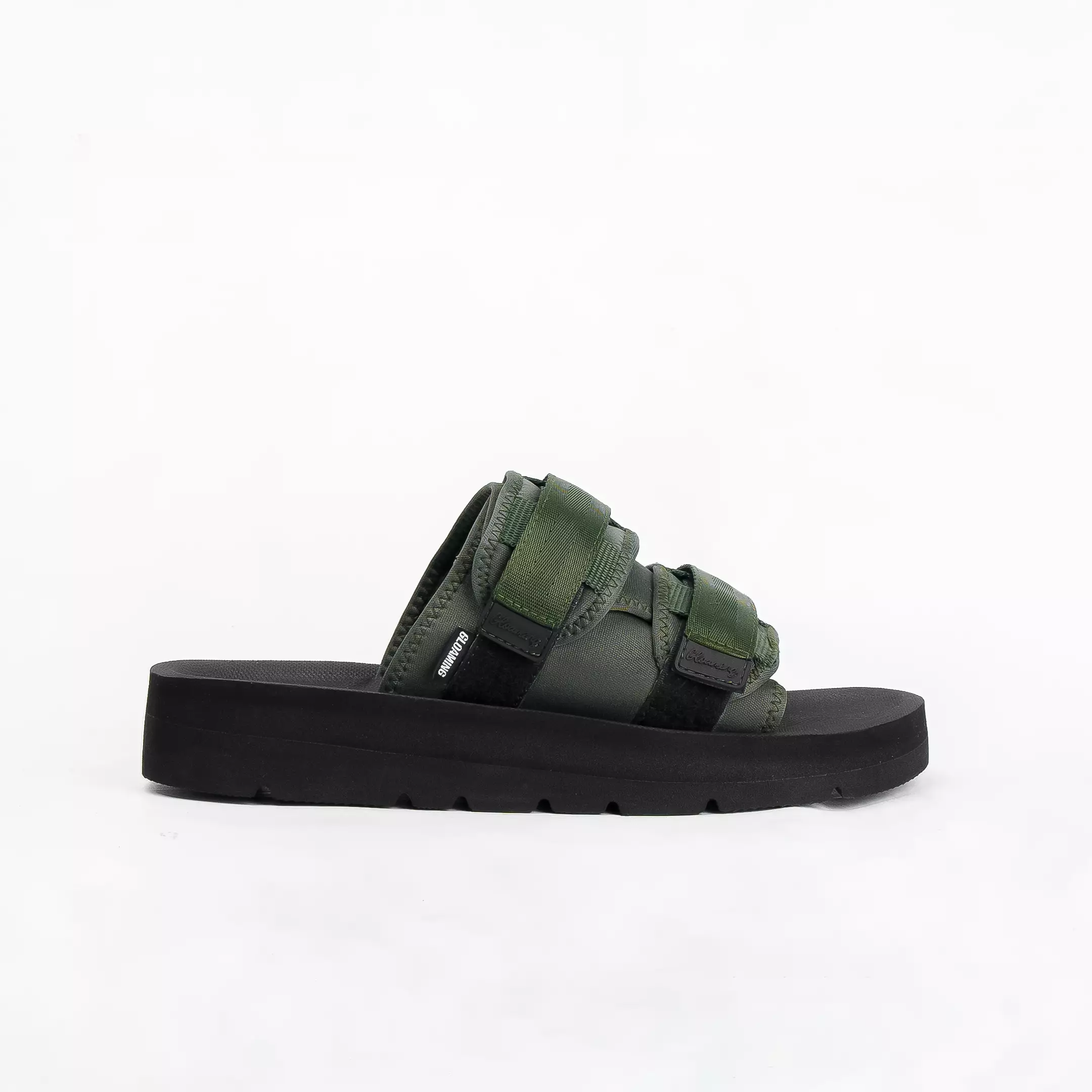 Effervescence Sandal Casual Slip On Army Unisex / Sandal Slide Hiking Adventure