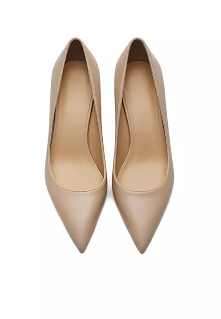 6CM Uniform Pointed High Heel Shoes HZL161