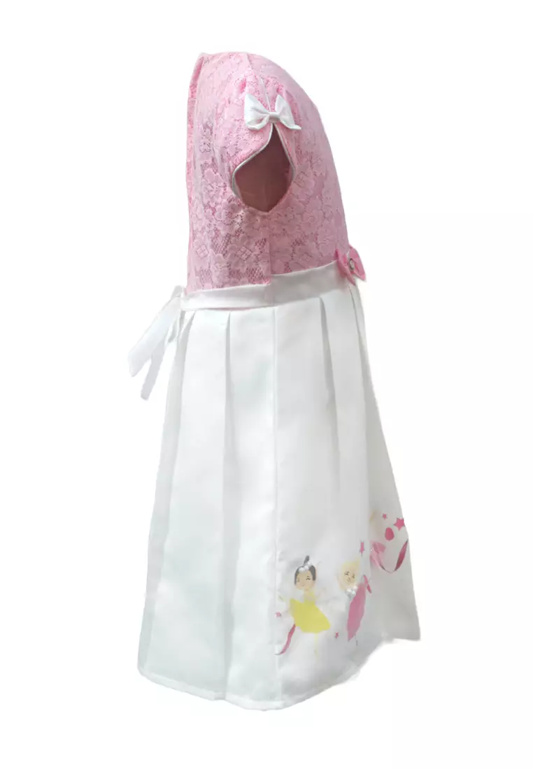 TWO MIX Baju Anak Perempuan - Dress Anak Cewek Motif Princess Digital Print Usia 1-12 Tahun 4247