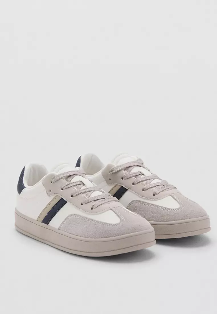 Leather Mixed Sneakers