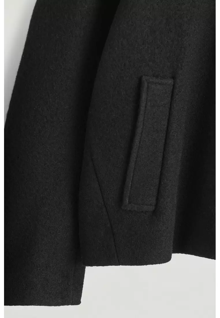 OVERSIZED BOILED-WOOL JACKET