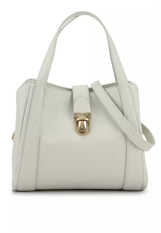 Leather Top-Handle Bag