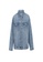 Hopeshow blue Long Sleeve Button Denim Jacket D8A33AAC0EE5D1GS_5