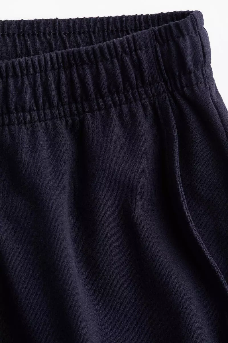 Cotton jersey joggers