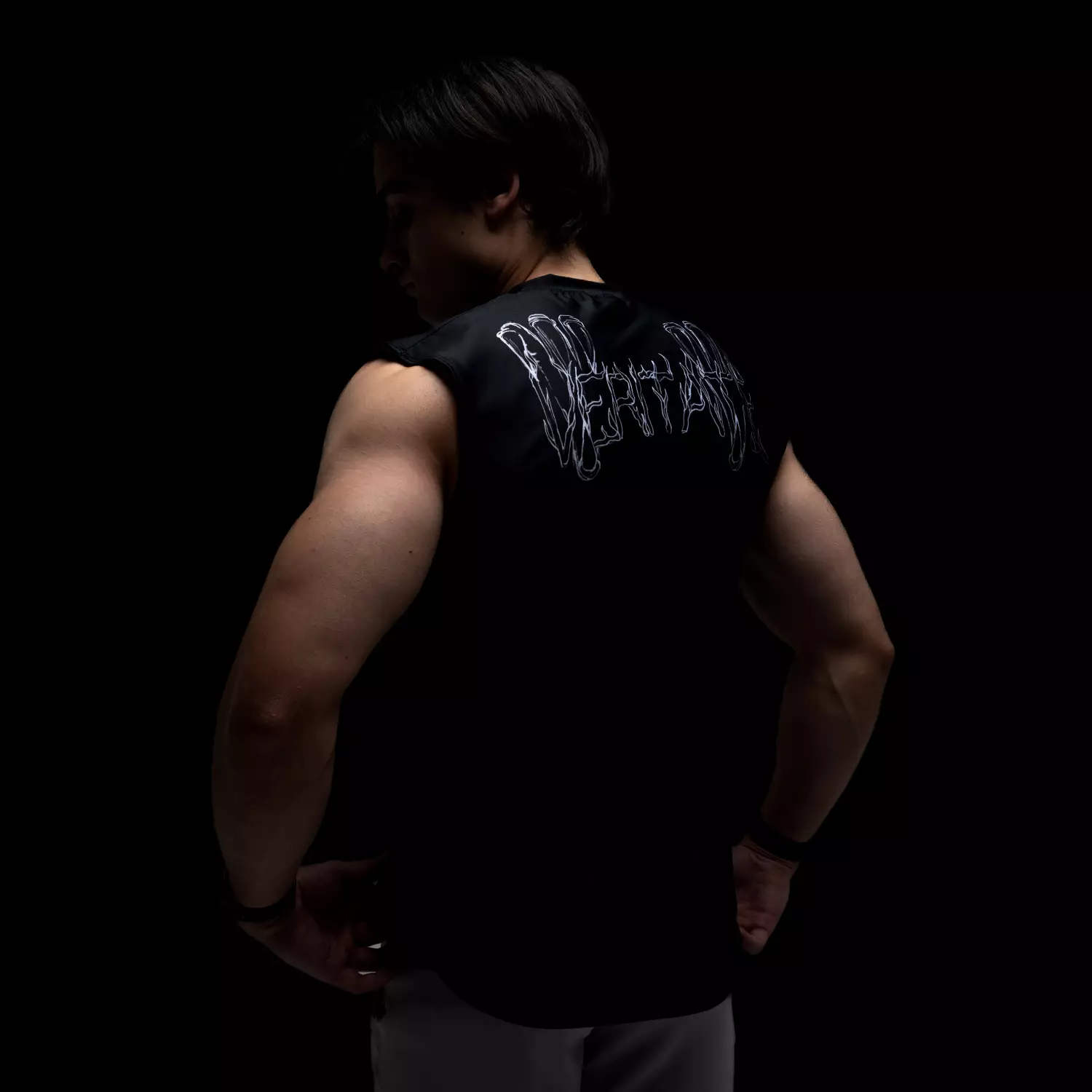 Veritate Sleeveless Muscle Shirts Wing series