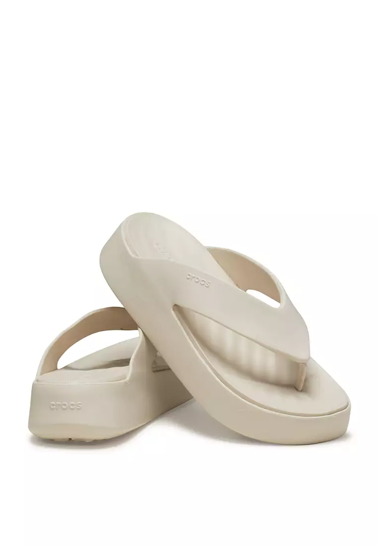 Crocs Women Getaway Platform Flip - Stucco