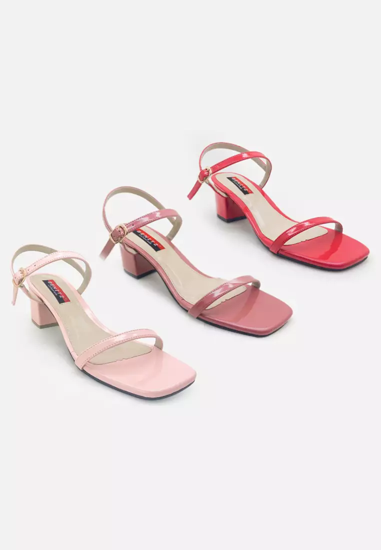 Jual Benitz Benitz Ankle Strap Block Heels Wanita Original 2025 ...
