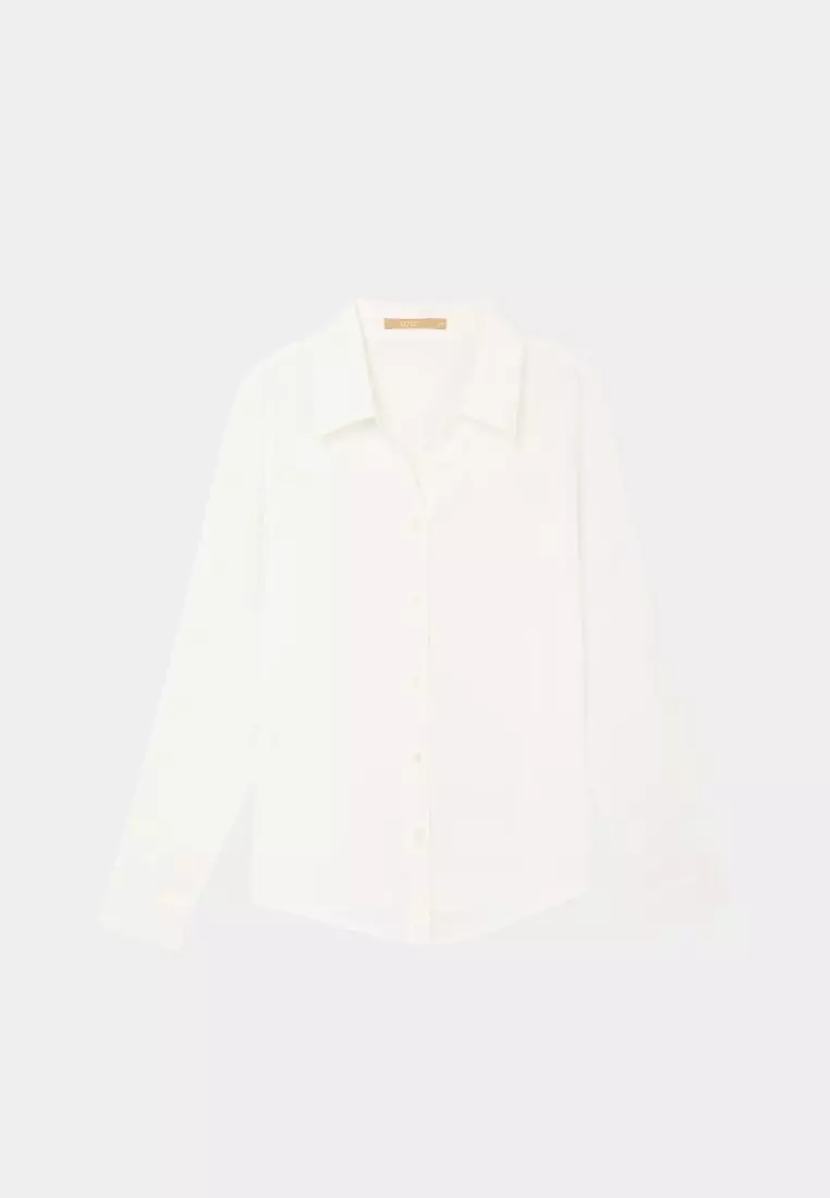SST&C White Button Up Blouse