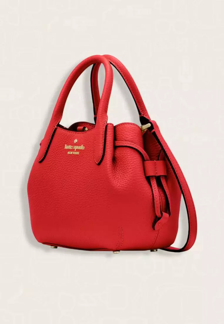 Kate Spade Dumpling Mini Satchel Perfect Cherry