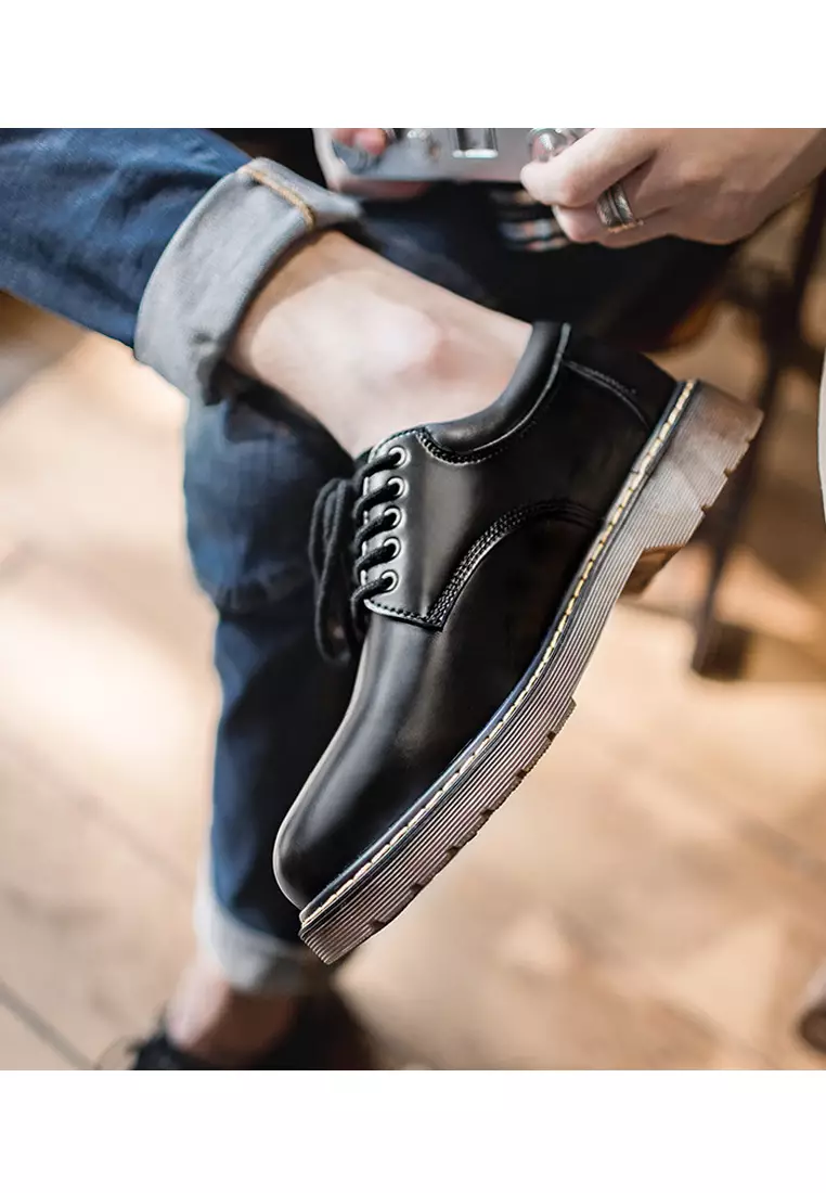 Vintage Leather Derby Shoes CQ1909018