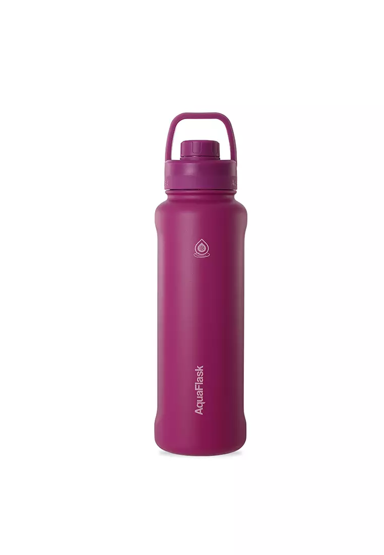 40oz Magenta New Sports Lid Bottle Wide Mouth Vacuum Insulated Stainless Steel Drinking Water Bottle