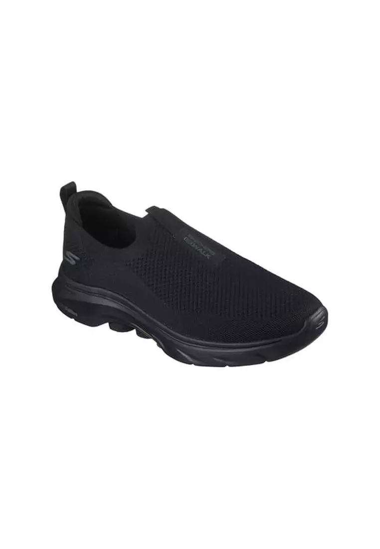 Discount on Skechers  shoes - SKU: Skechers Mens Go Walk 7 Splatter Knit Stretch Fit Slip On