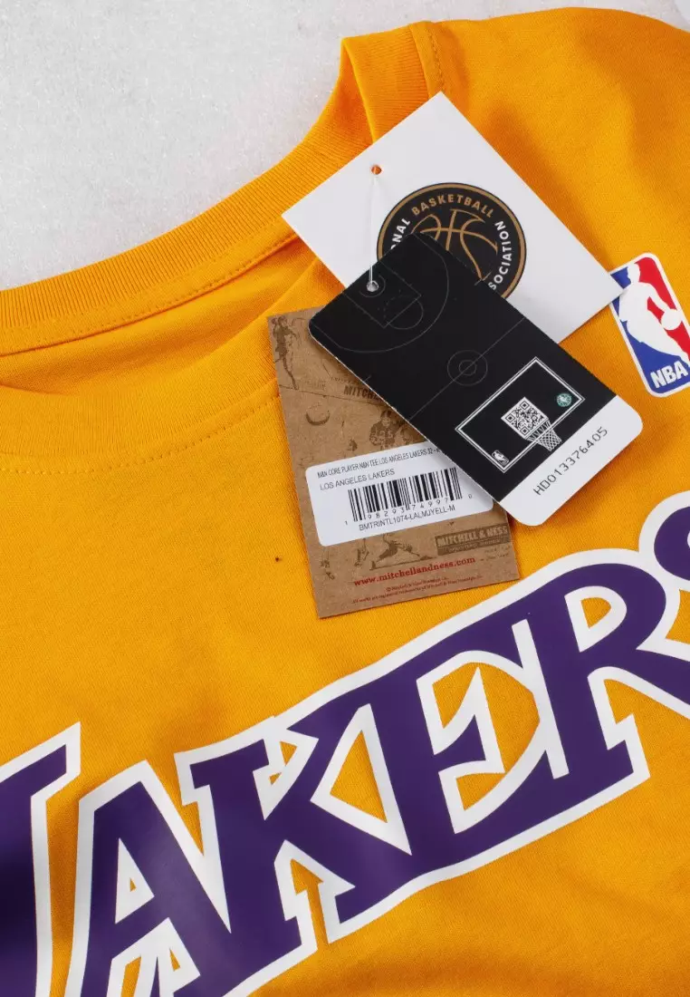 #32 Magic Johnson Los Angeles Lakers Men's T-Shirt - Player Name & Number Tee