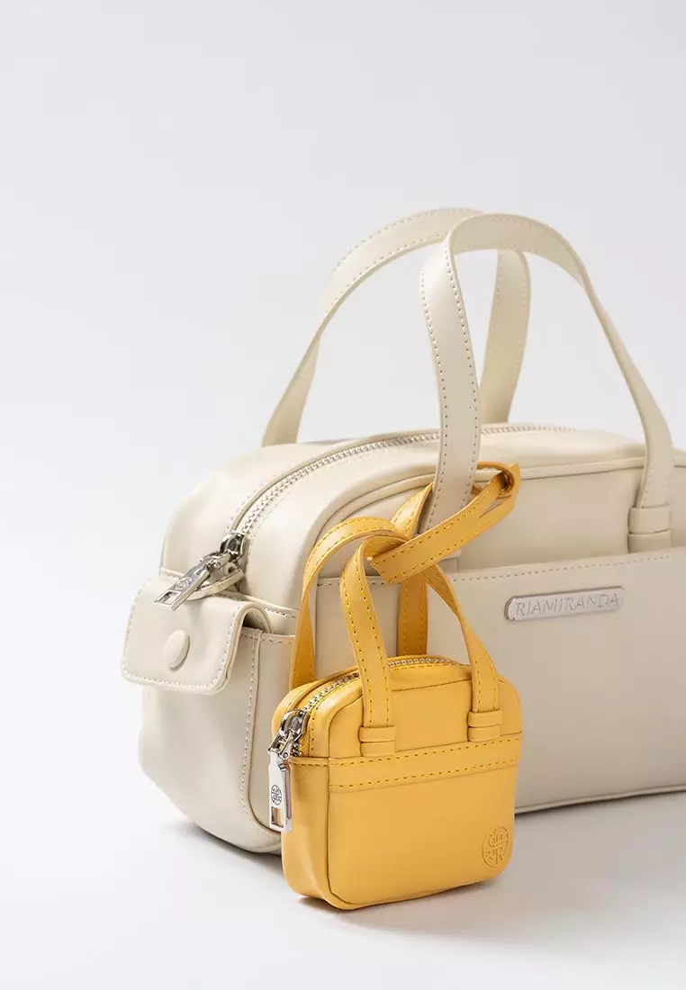 Ria Miranda Yellow Duna Bag Charm