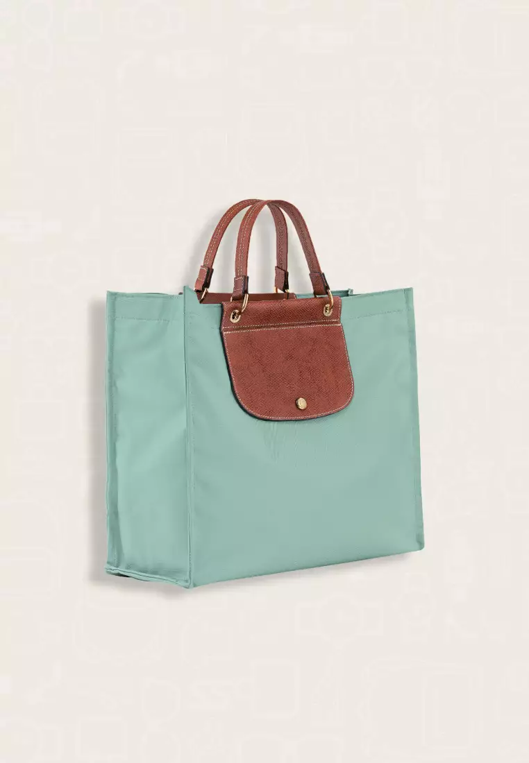 Longchamp Cabas L Tote Bag Vervain