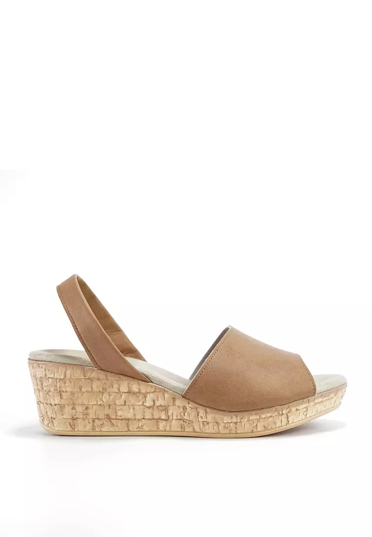 Wedge sandals hotsell no strap