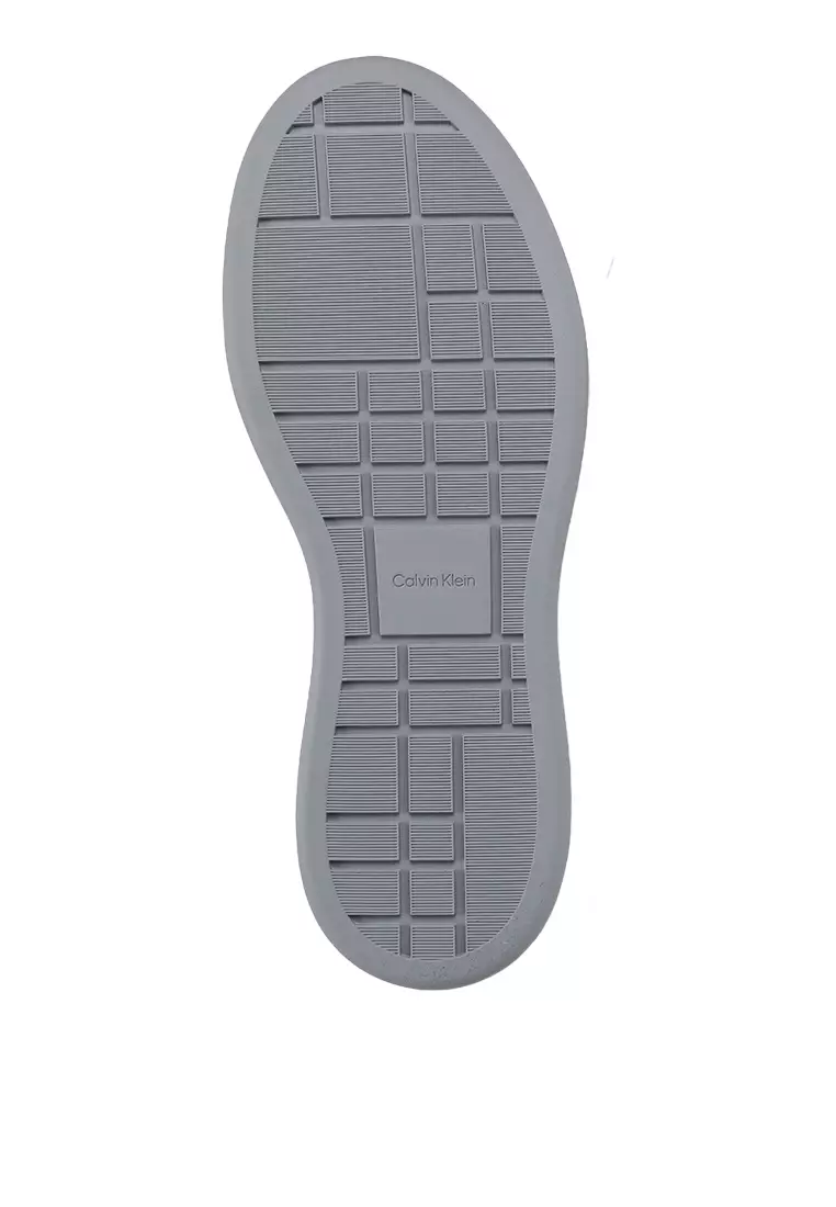 Leather Signature Logo Trainers - Calvin Klein Jeans