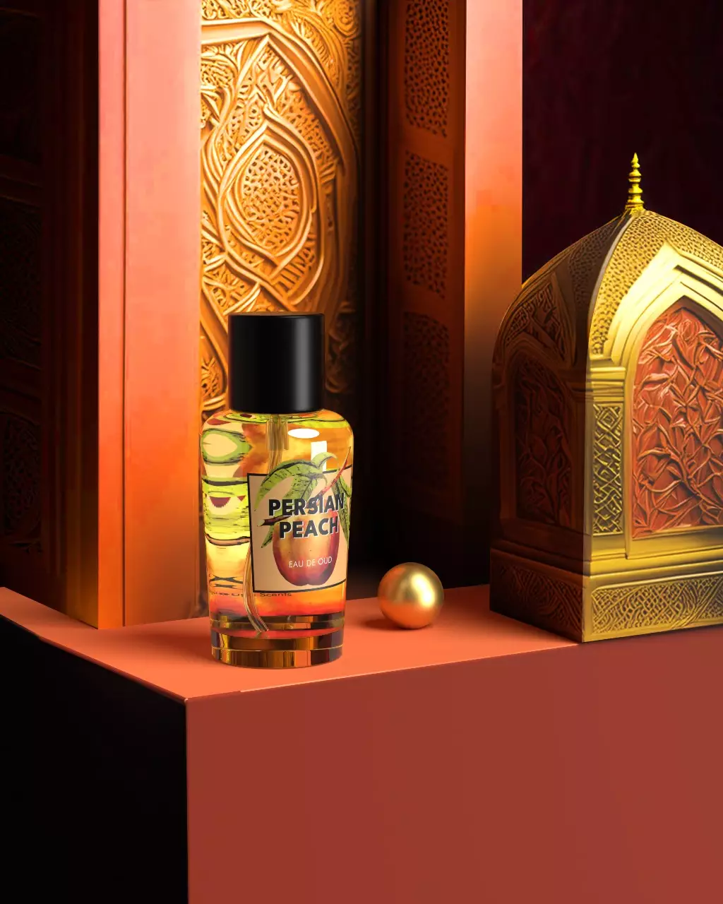 ⁠Careso - Eau De Toilette - Persian Peach 50ml