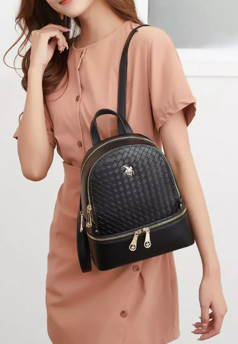 Women's Backpack (Tas Ransel Wanita & Tas Punggung Wanita) - Hitam