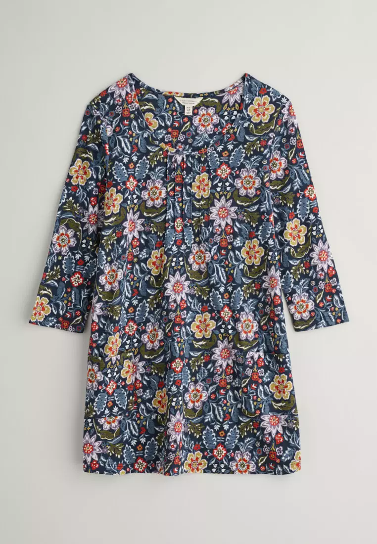 Seasalt Cornwall Multi 3/4 Busy Lizzy Tunic