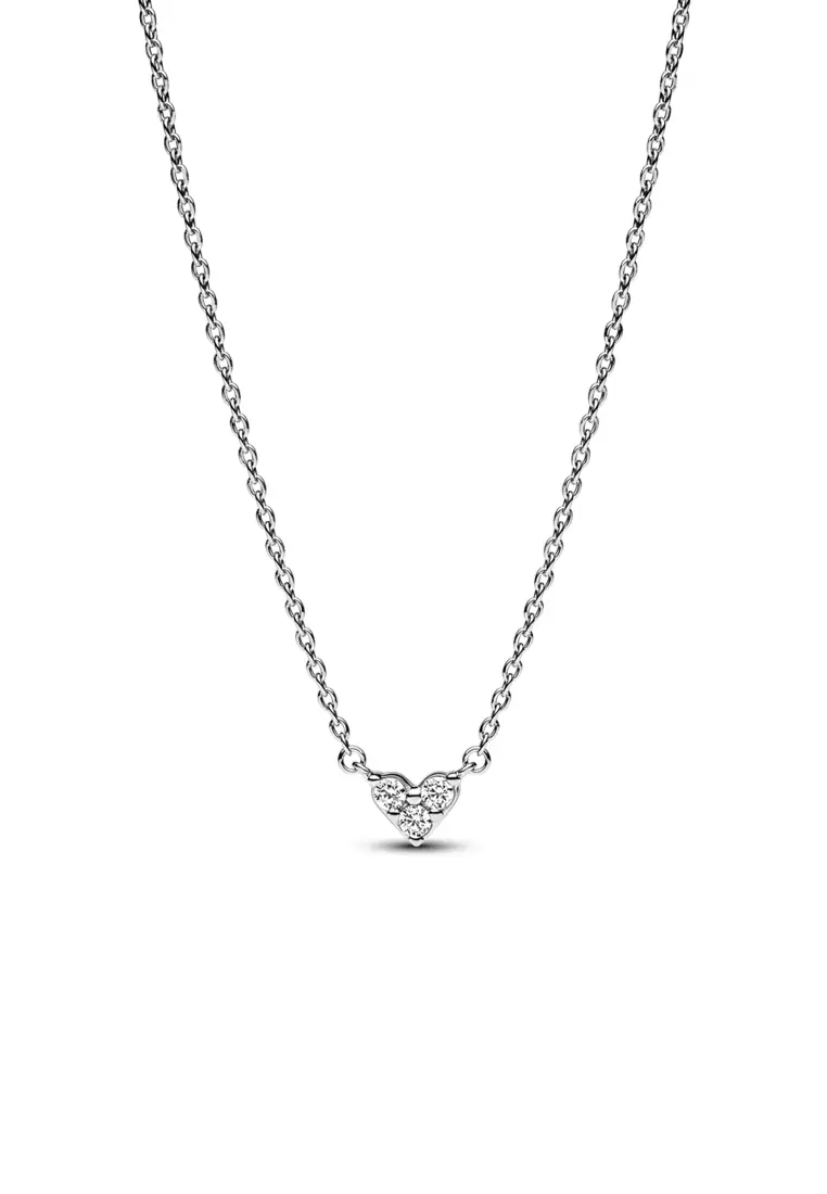 Interlocked hearts collier deals necklace