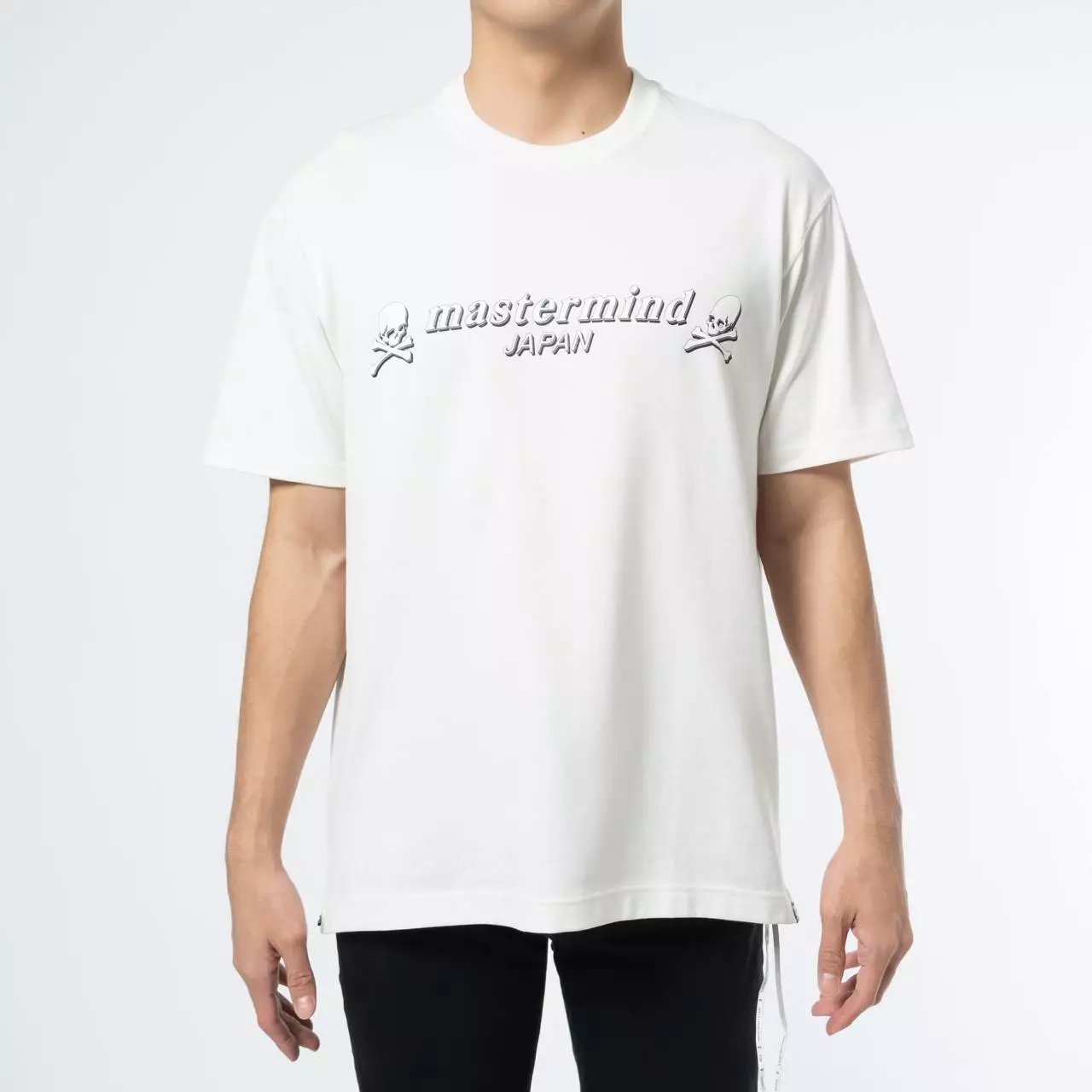 3D Skull T-Shirt White