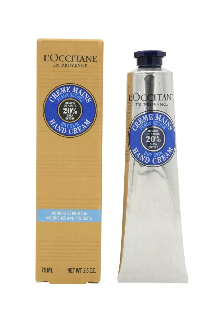 L'OCCITANE SHEA BUTTER HAND CREAM 75ml **Expiry Date : Jul 2025**