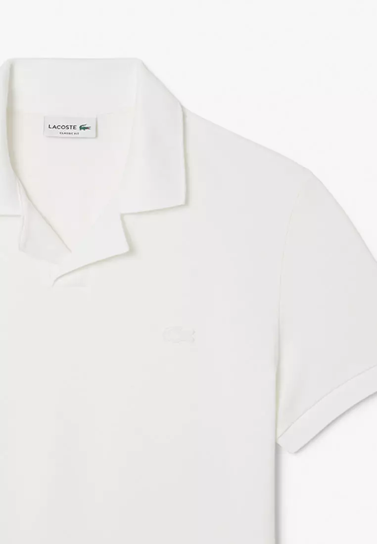 Classic Fit Open Neck Paris Polo Shirt