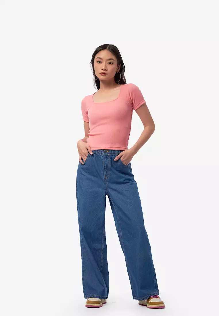 Short Sleeve Rib T-Shirt