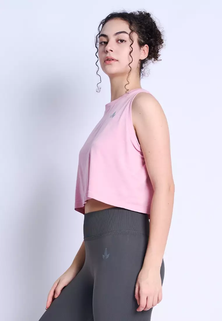 Clea Running Crop Top