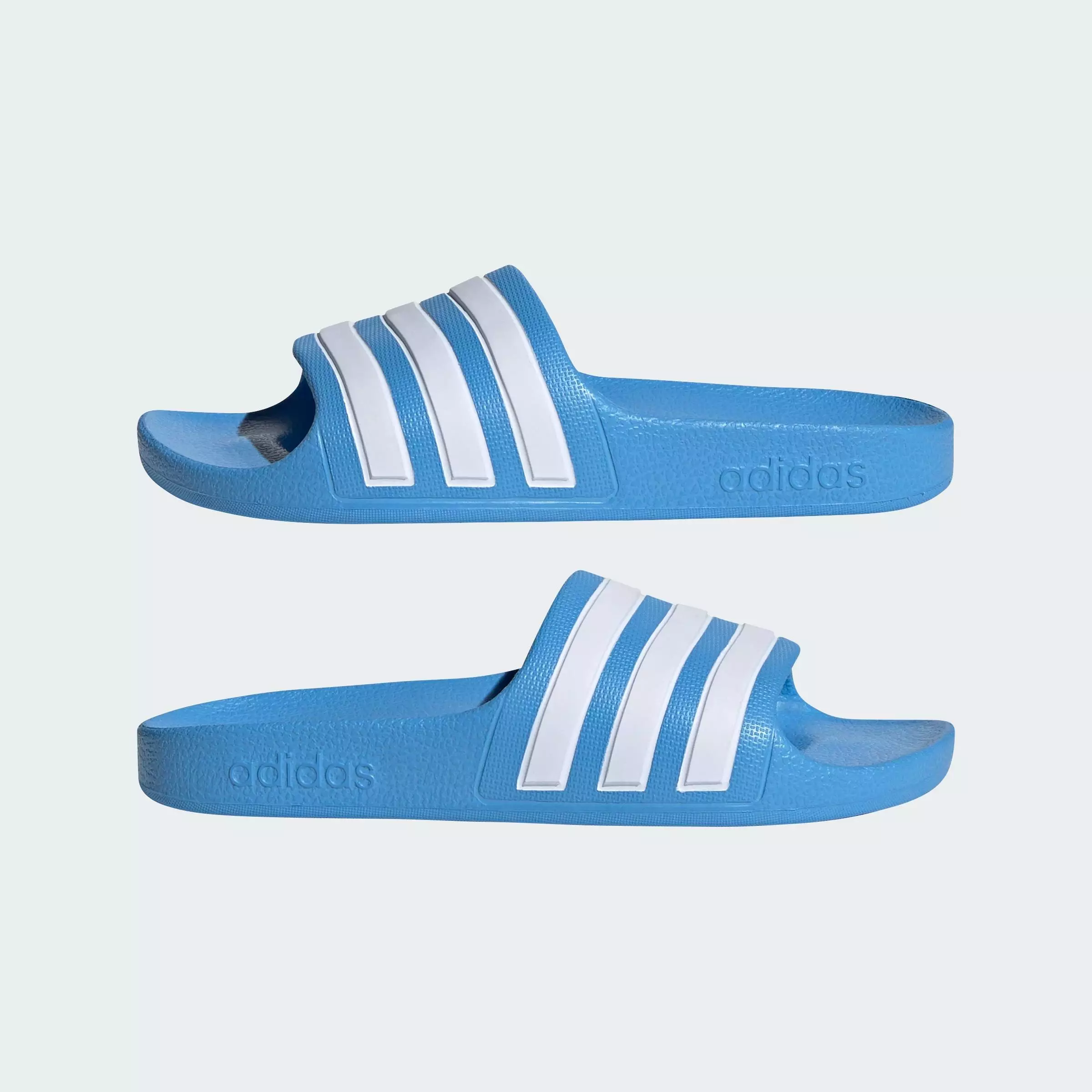 adidas Swimming & Lifestyle Adilette Aqua Slides Kids Unisex Blue ID2621