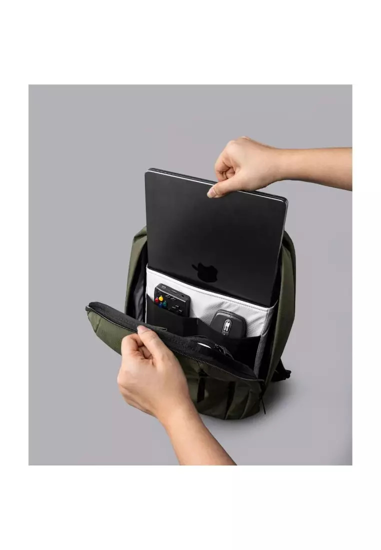 ALPAKA Metro Backpack Axoflux 400D Ripstop Nylon (Green)