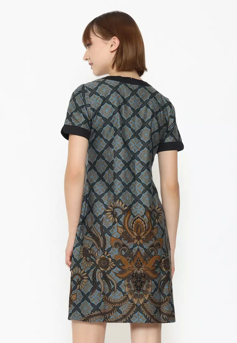 Hadinata Batik Dress Nareswari Narendra