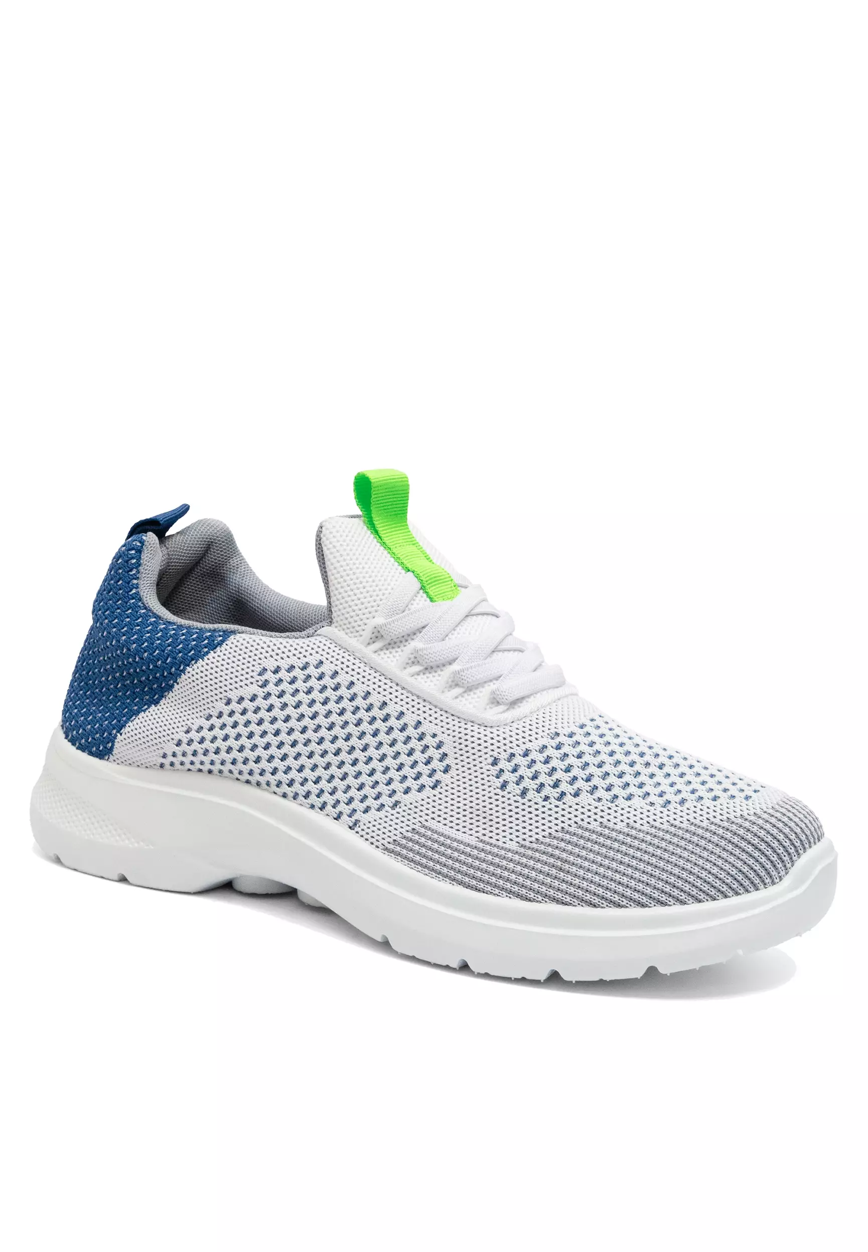 Dr. Kevin Sepatu Sport Pria Men Sneakers Sekolah Flyknit Tali 889-075