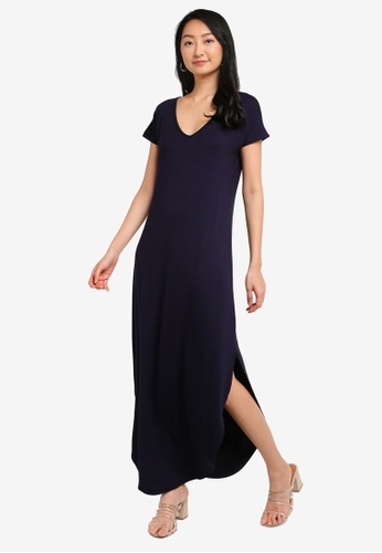 Buy Trendyol T Shirt Midi Dress With Slits 2020 Online Zalora Singapore