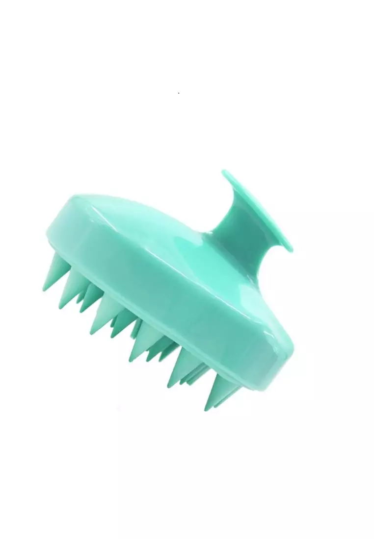 Sisir Kepala Pijat Head Scalp Massage Brush Silicone Comb Teeth Material ABS ORIGINAL