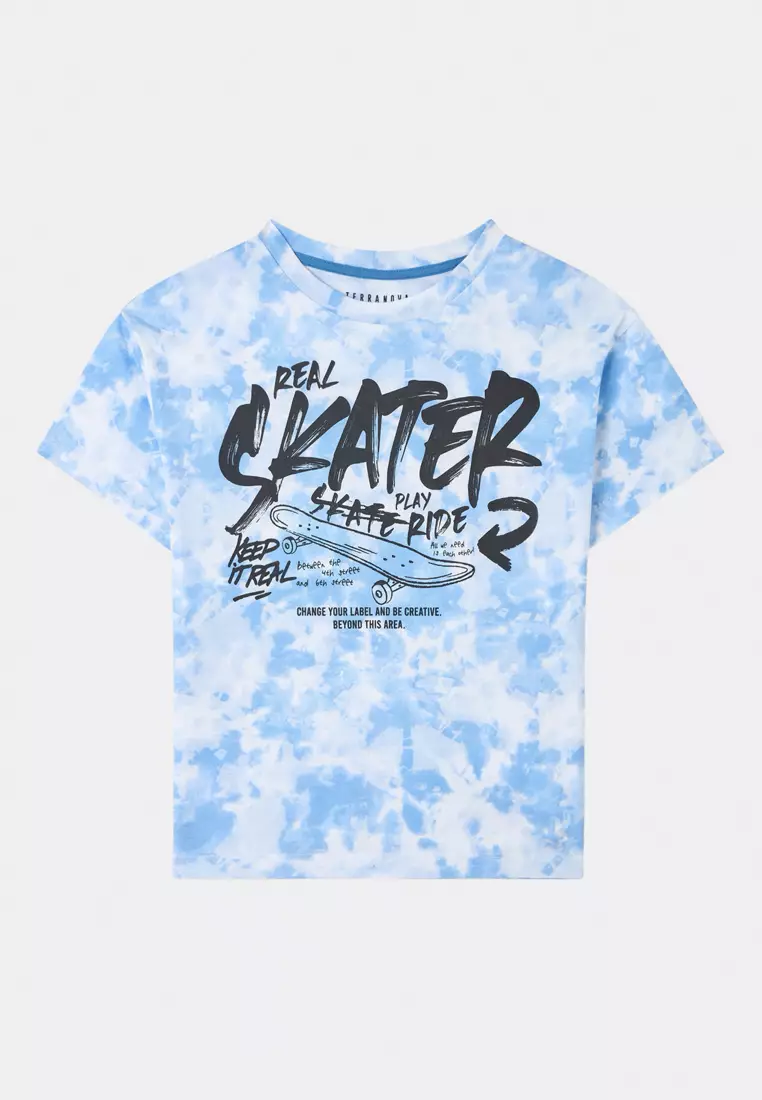 Crew Neck Short Sleeve T-Shirt for Boys