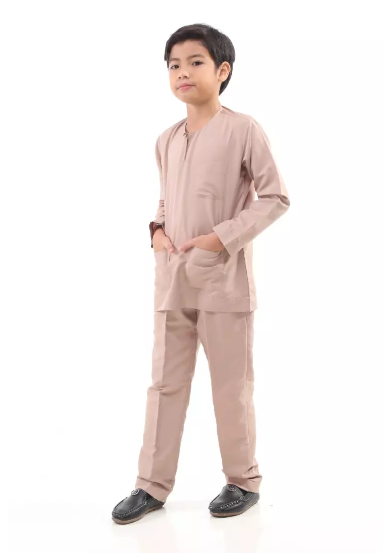 Baju Melayu Moden Teluk Belanga For Kids