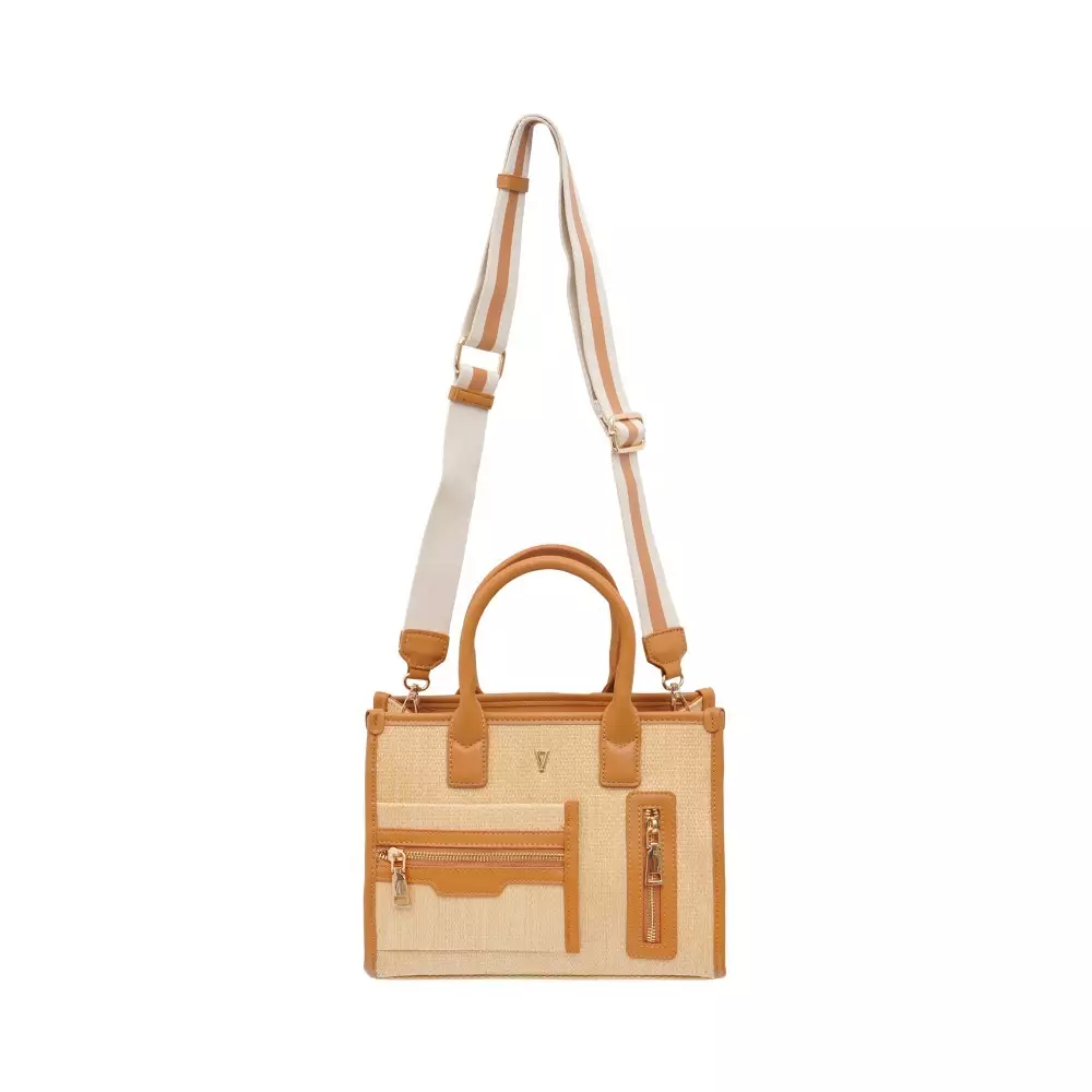 [THYS] ILOOK TAS TANGAN SHOPPER WOVEN MEDIUM - COKELAT