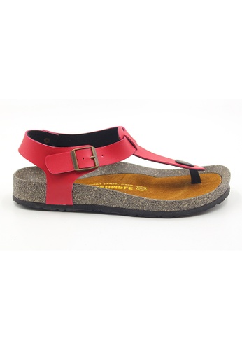 SoleSimple red Oxford - Red Sandals & Flip Flops & Slipper 94C89SH9BF39B2GS_1