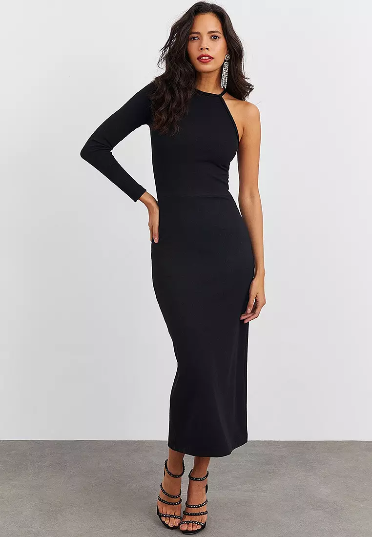 Fitted Midi Dress